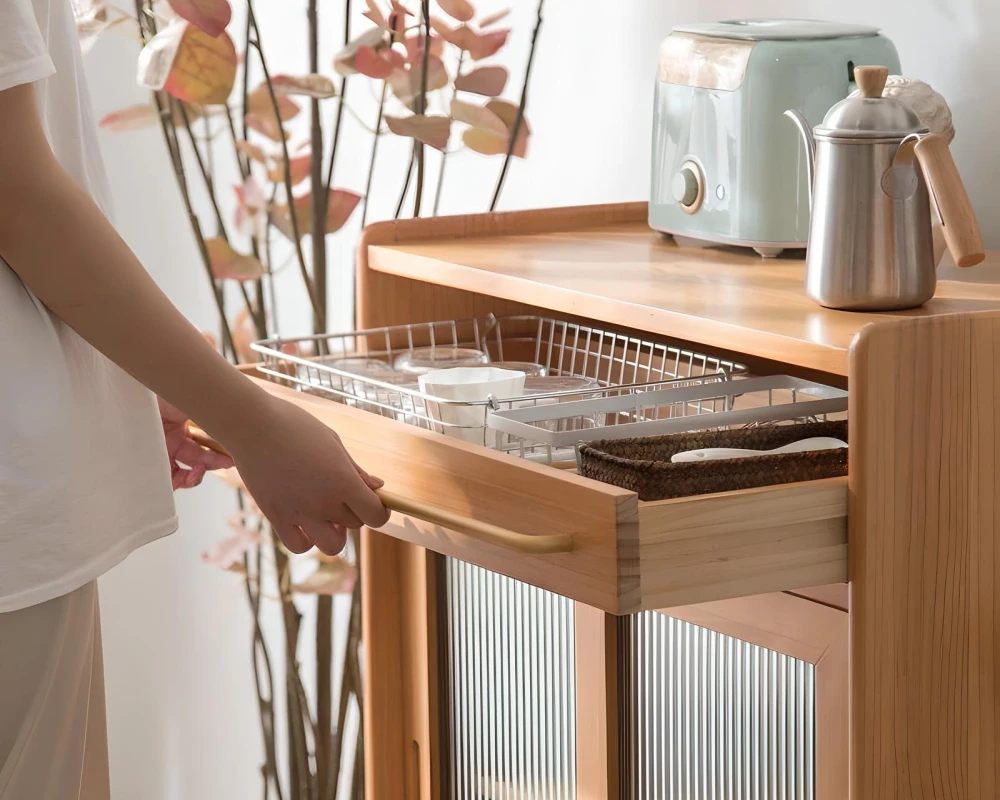 wooden buffet sideboard