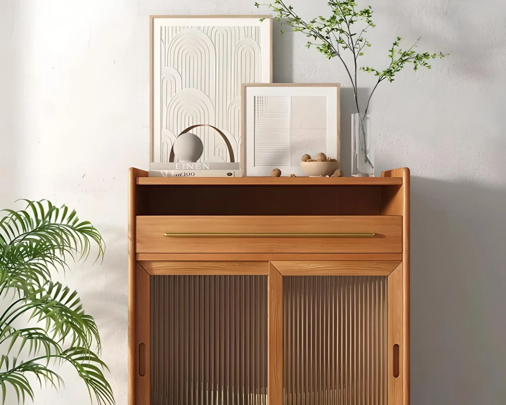 narrow sideboard cabinet